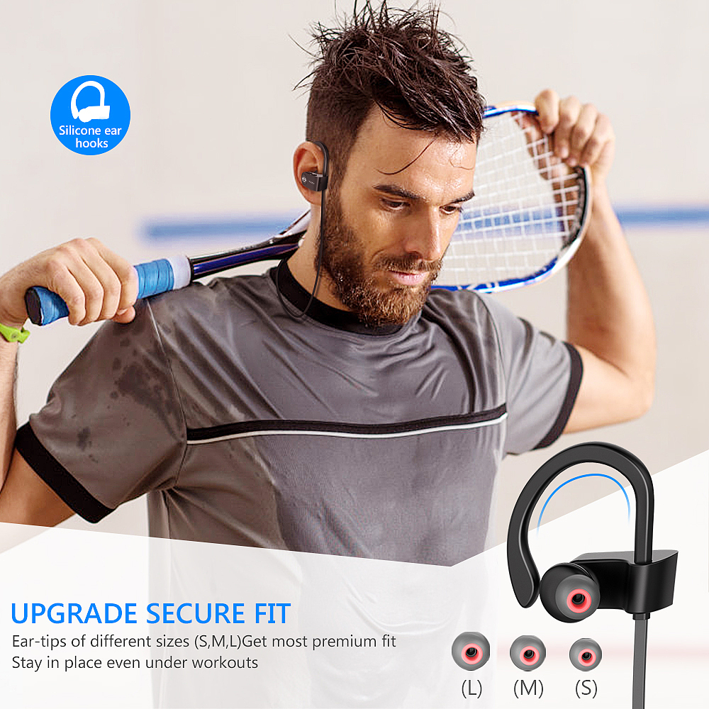 【天猫运动节】黑色大气磨砂蓝牙耳机，无线畅听，运动好伴侣